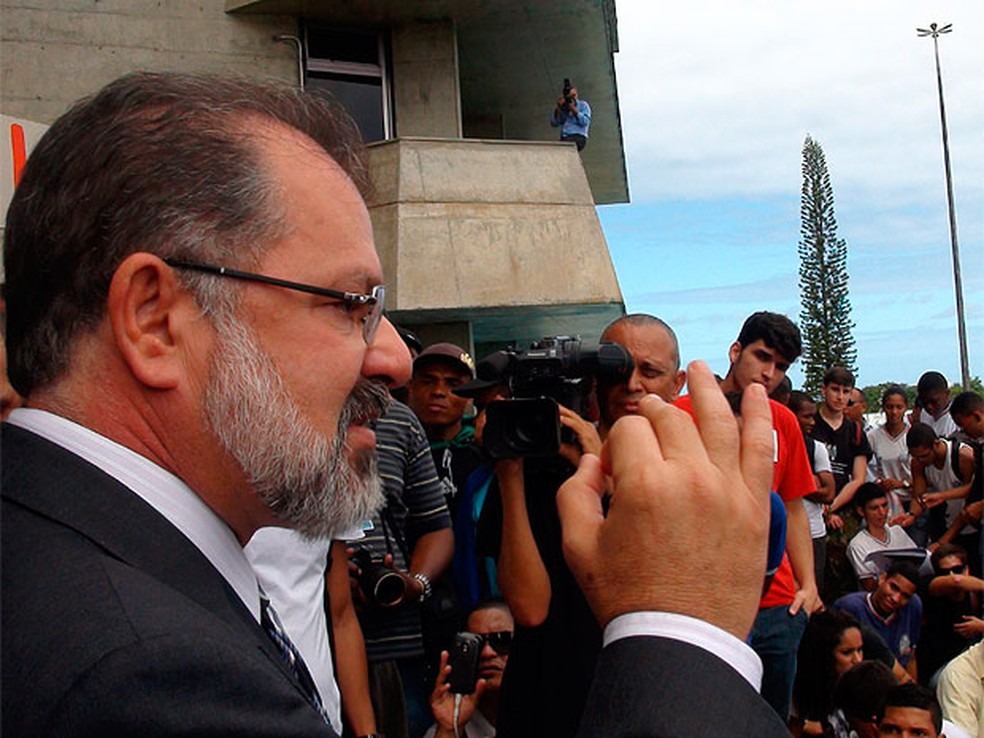 Marcelo Nilo em Salvador (Foto: Lílian Marques/ G1)