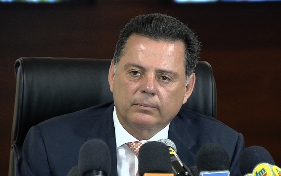 Marconi Perillo (PSDB) se torna rÃ©u em aÃ§Ã£o na JustiÃ§a de GoiÃ¡s â?? Foto: ReproduÃ§Ã£o/TV Anhanguera