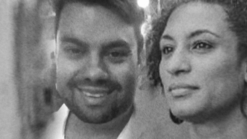 Marielle Franco e Anderson Gomes foram mortos no dia 14 de marÃ§o, no Rio de Janeiro â?? Foto: ReproduÃ§Ã£o/ TV Globo