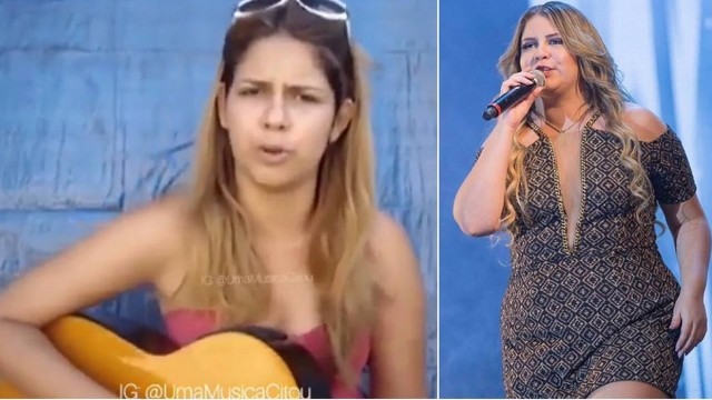 Marília Mendonça antes e depois da fama