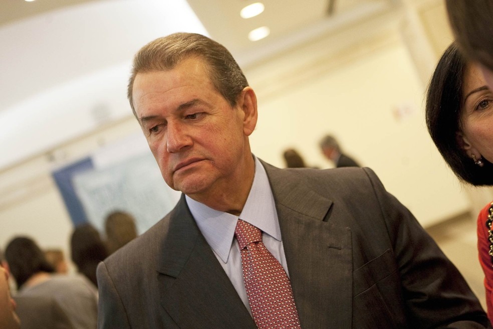 O propriétario da empreiteira OAS, César Mata Pires, em foto de outubro de 2011 durante o lançamento do livro 'Como Superar o Cancer', de Paulo Hoff, em São Paulo (Foto: Mastrangelo Reino/Folhapress)