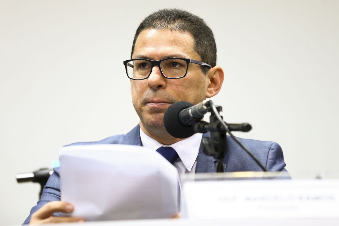 O presidente da ComissÃ£o Especial da Reforma da PrevidÃªncia, Marcelo Ramos, participa de seminÃ¡rio internacional para debater experiÃªncias em PrevidÃªncia Social. 