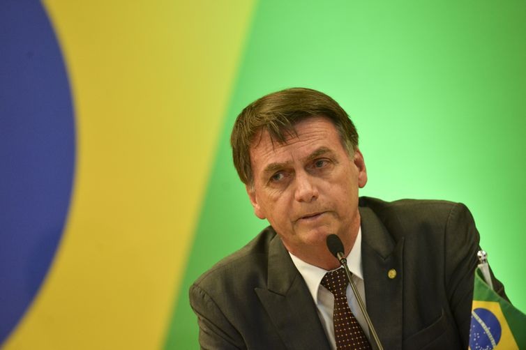 O presidente eleito Jair Bolsonaro participa de FÃ³rum de Governadores eleitos e reeleitos, em BrasÃ­lia.