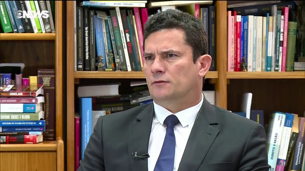 Juiz SÃ©rgio Moro Ã© responsÃ¡vel pelos processos da Lava Jato na primeira instÃ¢ncia  (Foto: ReproduÃ§Ã£o GloboNews)