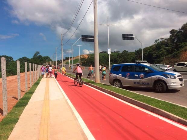 Resultado de imagem para fotos de ciclovia em salvador