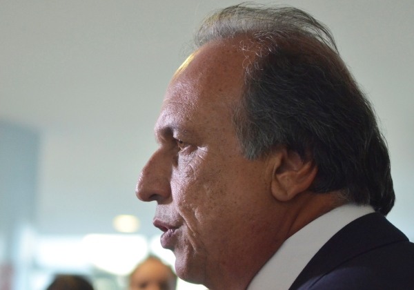 08-04-2014 - Brasília - Brasil - Governador do Rio de Janeiro, Luiz Fernando de Souza Pezão, após encontro com a presidenta Dilma Rousseff, no Palácio do Planalto (José CruzAgência Brasil)