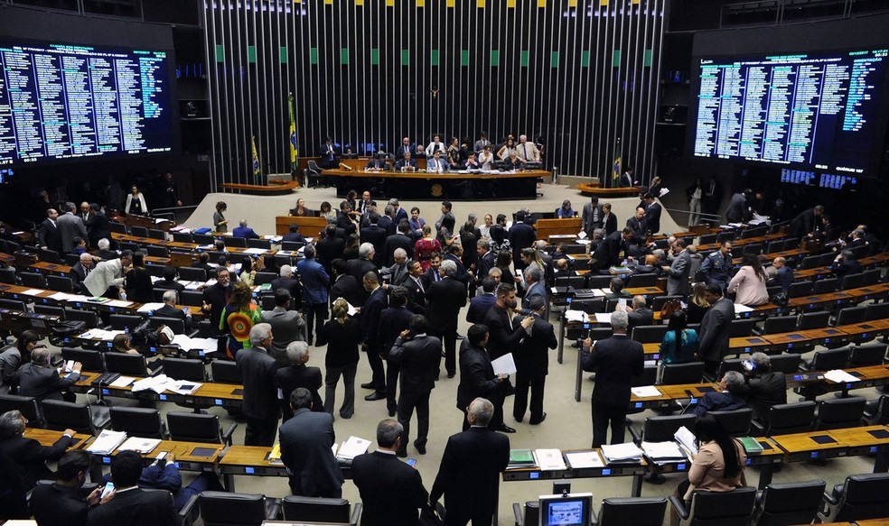 O plenÃ¡rio da CÃ¢mara dos Deputados (Foto: Luis Macedo/CÃ¢mara dos Deputados)