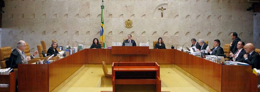 Ministros do STF no plenÃ¡rio do tribunal â?? Foto: Rosinei Coutinho/SCO/STF 