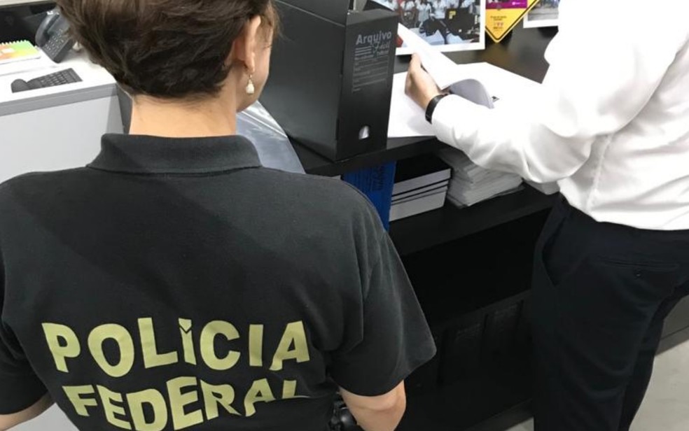 PolÃ­cia cumprem mandados de busca contra superfaturamento no preÃ§o de pedÃ¡gios em rodovias â?? Foto: PolÃ­cia Federal/DivulgaÃ§Ã£o