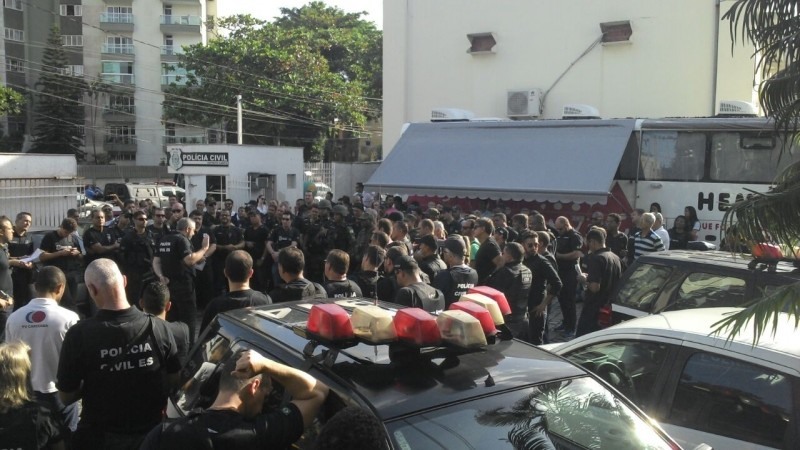 Policiais civis fazem operação para recuperar carros roubados na Grande Vitória (Foto: Divulgação/ PC-ES)