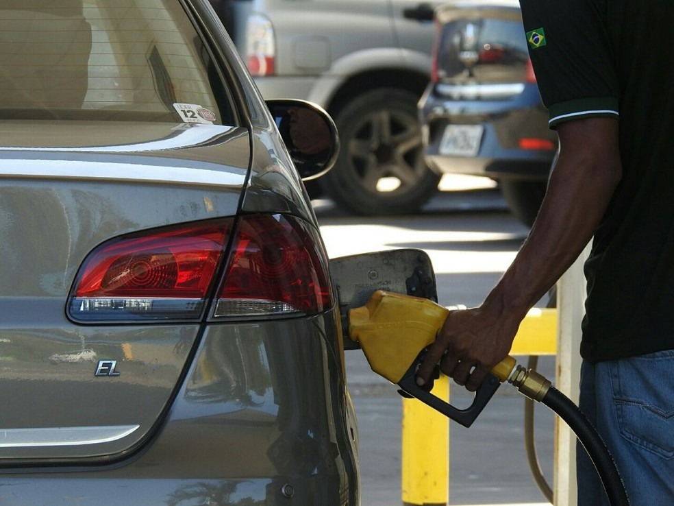 Posto de gasolina em Manaus (Foto: Adneison Severiano/G1 AM)