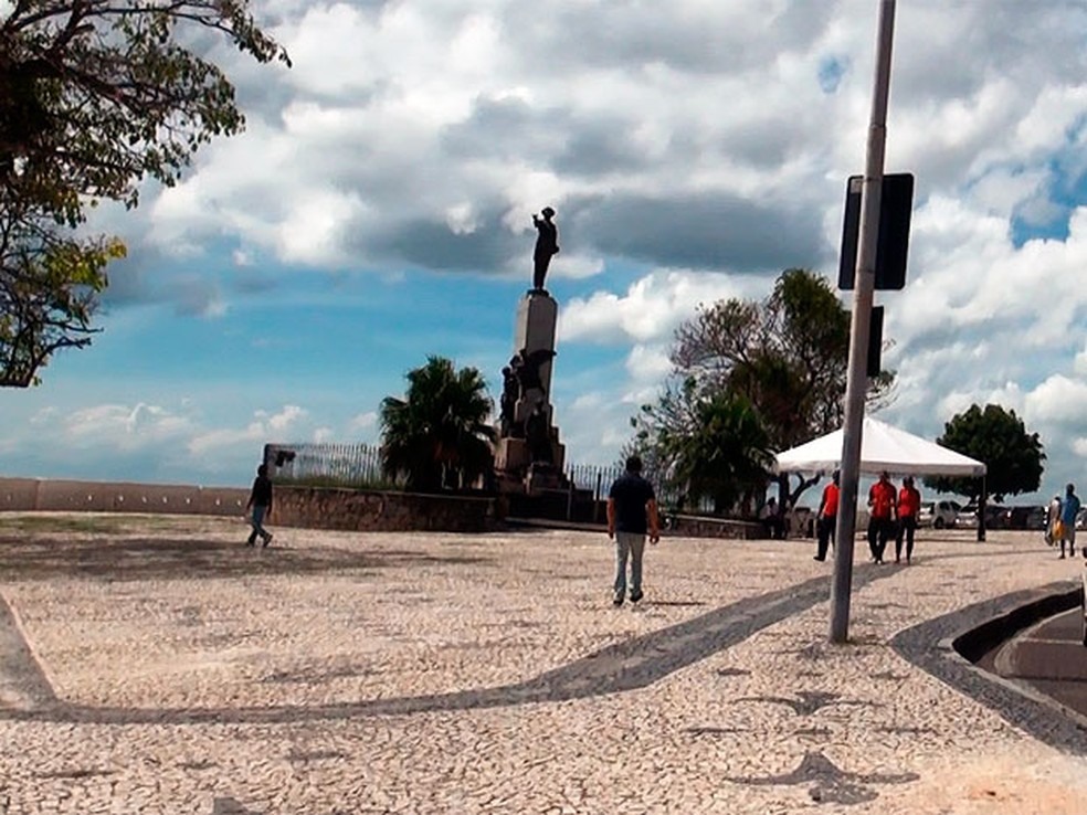 PraÃ§a Castro Alves, em Salvador. â?? Foto: Maiana Belo / G1 BA