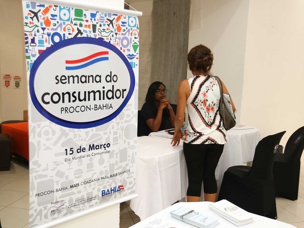 Resultado de imagem para Procon-BA realiza mutirÃ£o para comemorar o Dia Internacional do Consumidor