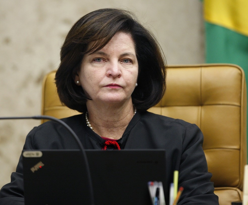 A procuradora-geral da RepÃºblica, Raquel Dodge, durante sessÃ£o do STF na quinta-feira (21) â?? Foto: Rosinei Coutinho/SCO/STF