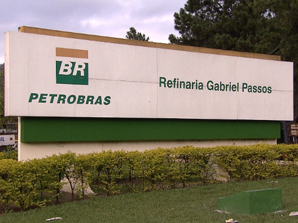 Refinaria Gabriel Passos (Regap) (Foto: ReproduÃ§Ã£o/TV Globo)