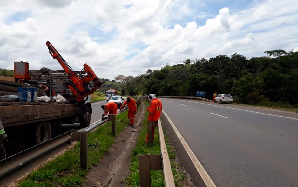 Sistemas de rodovias da BA-093 terÃ¡ intervenÃ§Ãµes atÃ© domingo â?? Foto: DivulgaÃ§Ã£o