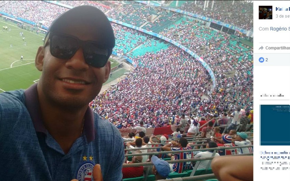 Rogério Souza da Silva, de 32 anos, foi morto em dezembro de 2016 (Foto: Reprodução / Facebook)