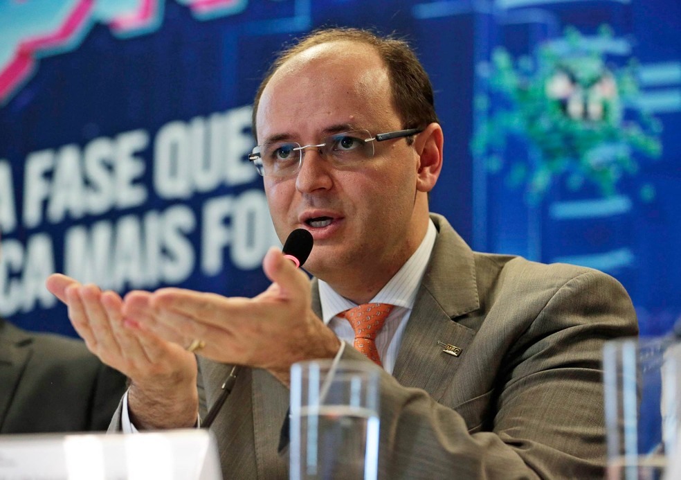 Rossieli Soares da Silva, o novo ministro da EducaÃ§Ã£o, durante evento em marÃ§o de 2017, quando ocupava o cargo de secretÃ¡rio de EducaÃ§Ã£o BÃ¡sica do MEC (Foto: JosÃ© Cruz/AgÃªncia Brasil/Arquivo)