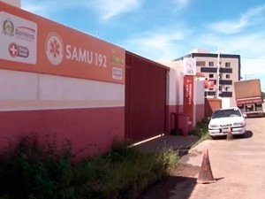 Samu também está sem médicos (Foto: Reprodução/TV Oeste)