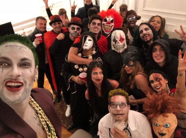 Neymar curte festa de Halloween (Foto: Reprodução/Instagram)