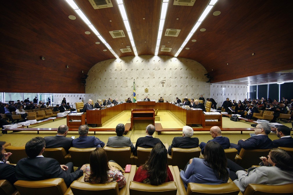 PlenÃ¡rio do STF concluiu nesta quinta (6) julgamento que analisou se o governo pode vender estatais sem autorizaÃ§Ã£o do parlamento â?? Foto: Rosinei Coutinho/SCO/STF