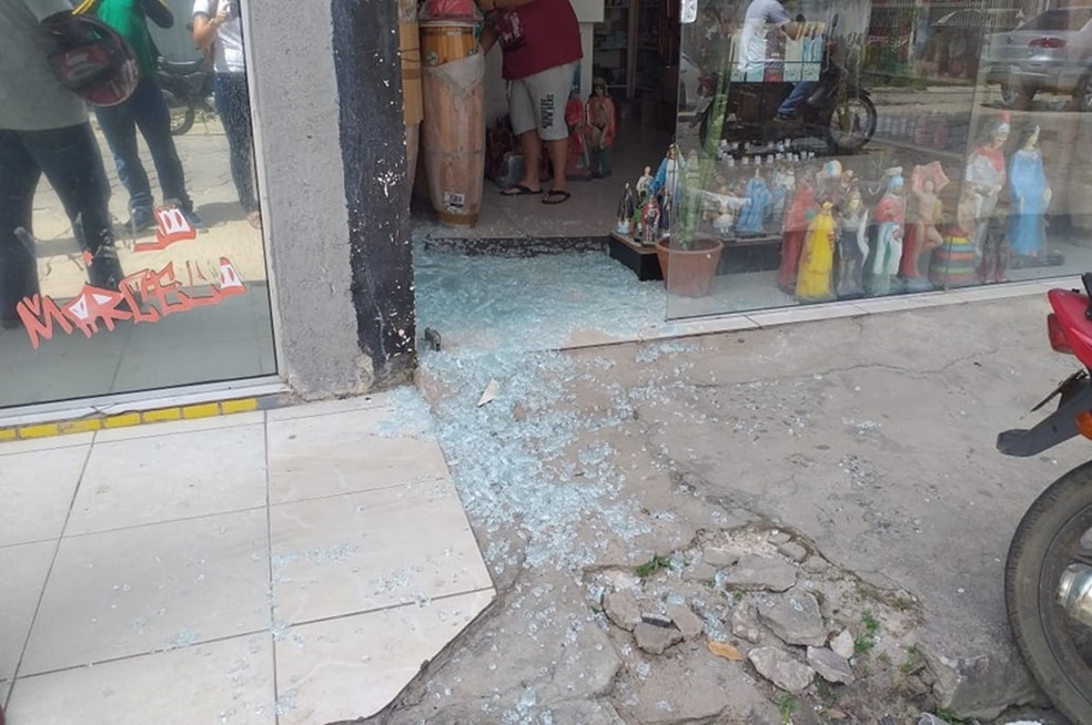 Assalto aconteceu na manhÃ£ desta terÃ§a-feira (29), em Teixeira de Freitas â?? Foto: DivulgaÃ§Ã£o/Sul Bahia News