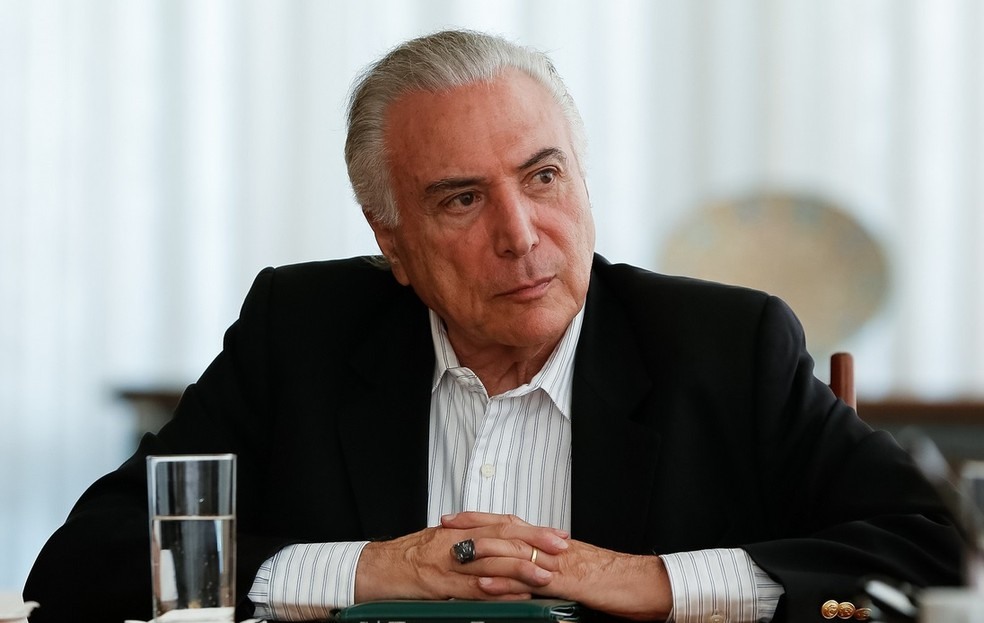 O presidente Michel Temer, no Palácio da Alvorada (Foto:  Marcos Corrêa/PR)