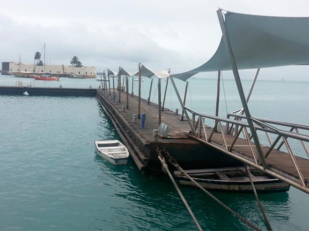 Terminal Náutico de Salvador não funciona nesta quarta-feira (Foto: Divulgação/Astramab)