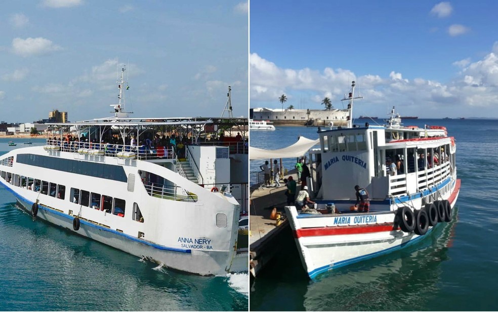 Ferry e travessia Salvador-Mar Grande operam normalmente nesta sexta-feira â?? Foto: Arte/G1