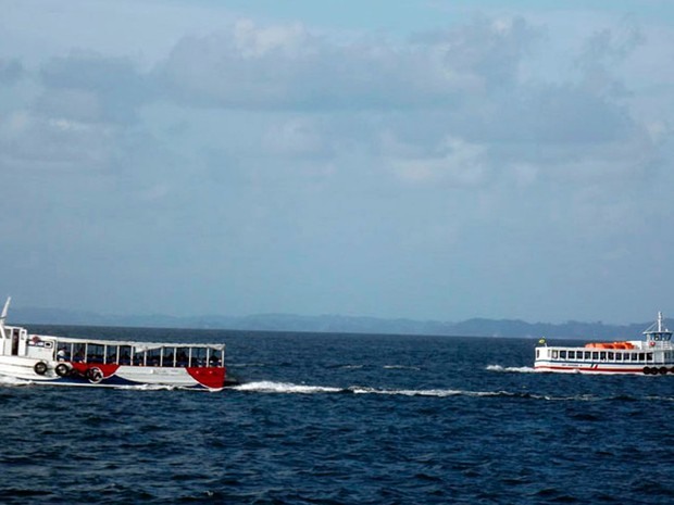 Travessia para Mar Grande opera com bom movimento nesta segunda (Foto: Divulgação)