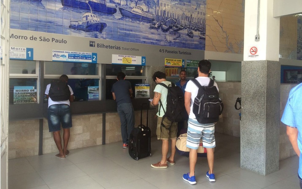 Passagens para Morro de São Paulo no período do São João já podem ser adquiridas (Foto: Rafael Teles/G1)