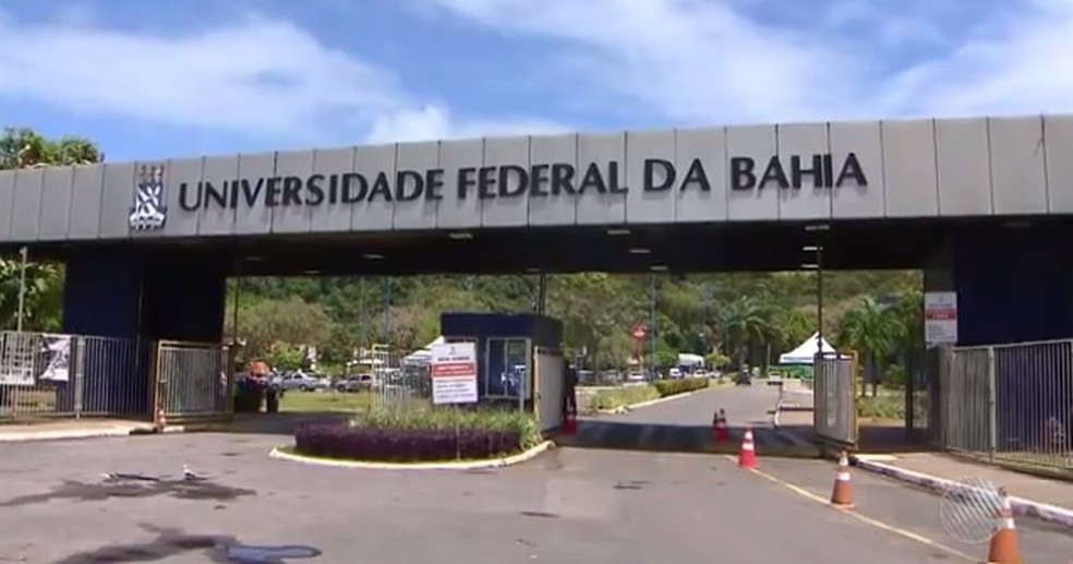 Campus da UFBA em Ondina, na capital baiana (Foto: Reprodução/ TV Bahia)