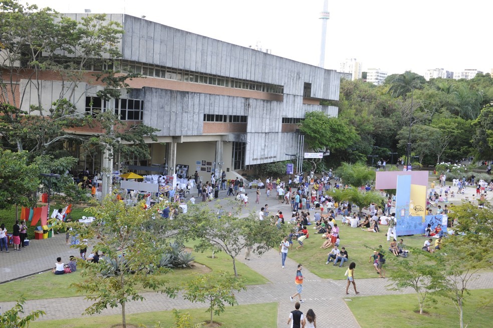 Ufba tem 40 mil alunos, divididos entre os trÃªs campi da instituiÃ§Ã£o. â?? Foto: ReproduÃ§Ã£o/ TV Bahia