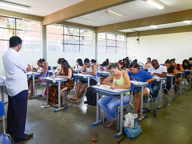 Candidatos fazem provas da Uneb, Bahia (Foto: Divulgação / Uneb)