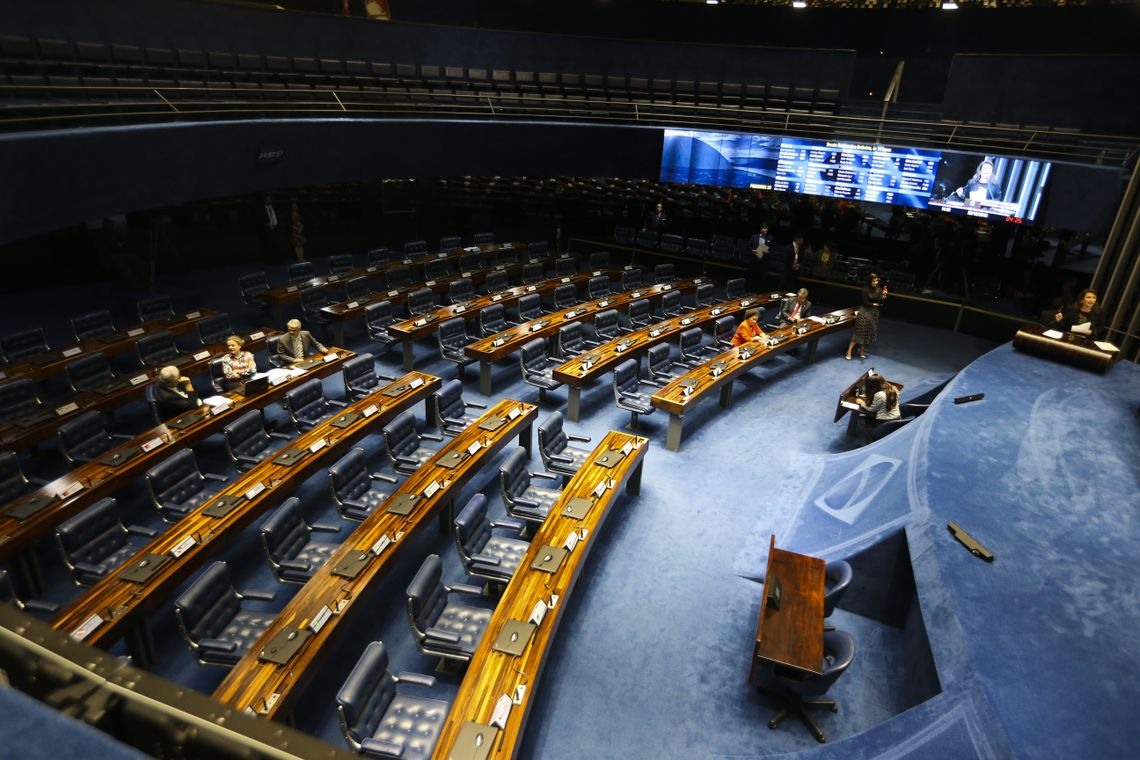 Senado realiza sessÃ£o plenÃ¡ria para analisar e votar projetos de lei 