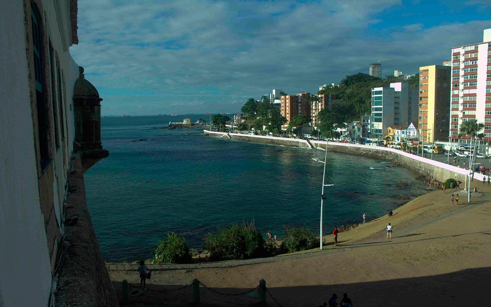 Farol da Barra, em Salvador â?? Foto: Valma Silva / G1