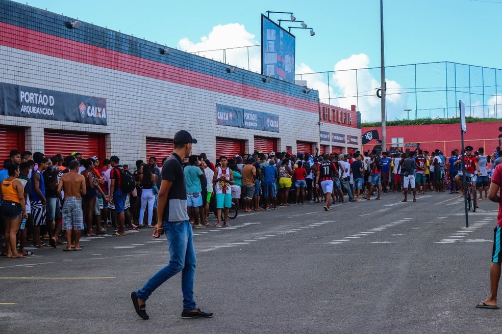 BarradÃ£o terÃ¡ casa cheia para o jogo deste domingo (Foto: MaurÃ­cia da Mata/EC VitÃ³ria/DivulgaÃ§Ã£o)