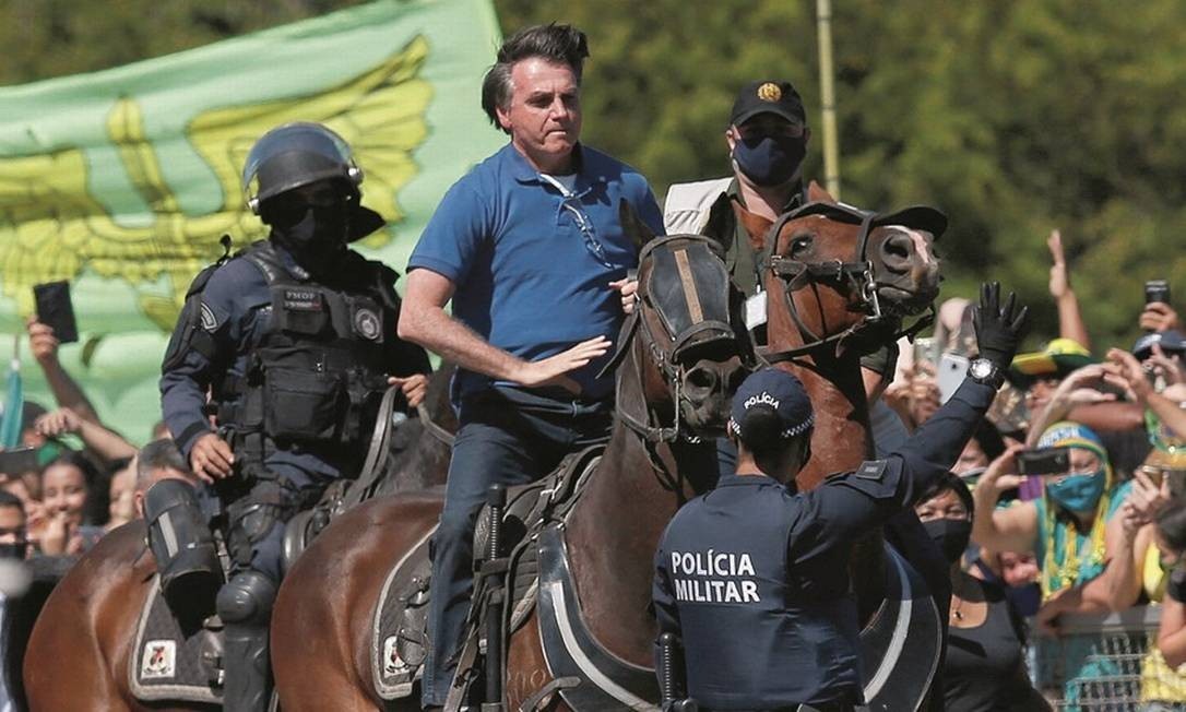 Bolsonaro, aos 18 meses de governo Foto: Ueslei Marcelino / Reuters