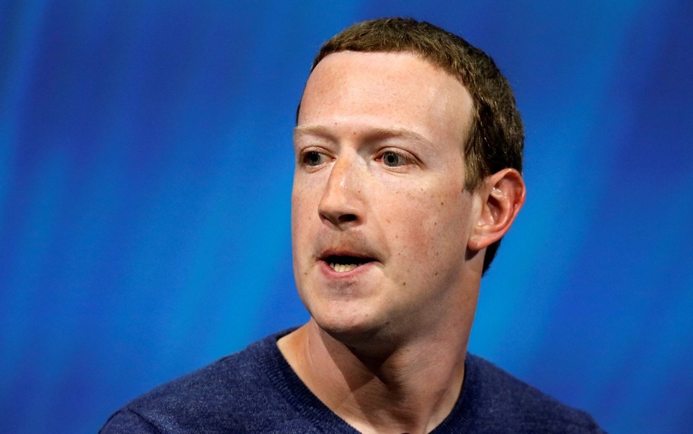 O fundador e CEO do Facebook, Mark Zuckerberg, em imagem de maio de 2018 (Foto: Charles Platiau/File Photo/Reuters)