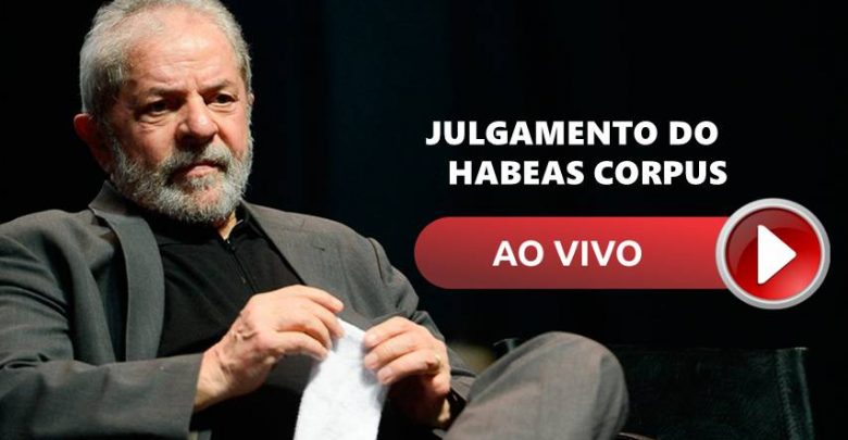 Resultado de imagem para Acompanhe ao vivo: STF julga nesta quarta-feira habeas corpus de Lula