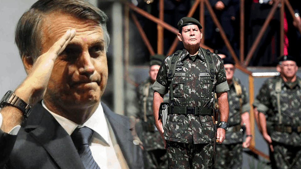 Resultado de imagem para fotos de jair bolsonaro com os militares fotos recentes