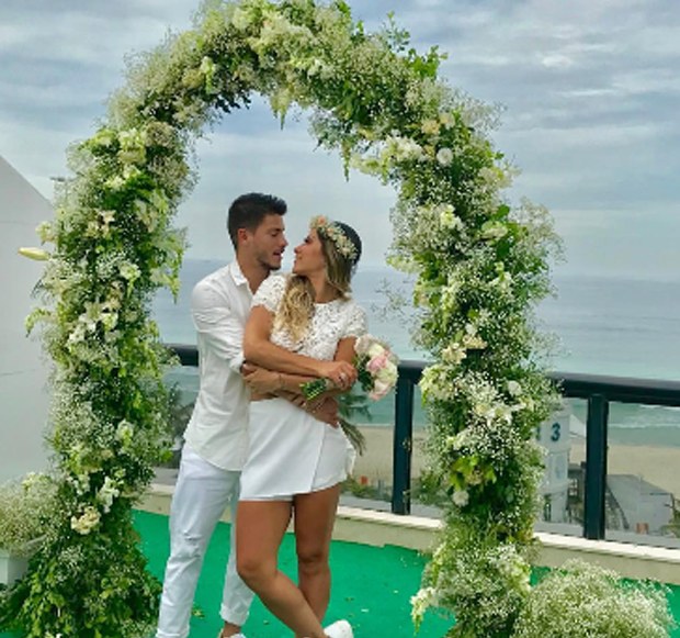 Casamento de Mayra Cardi e Arthur Aguiar  (Foto: Reprodução)