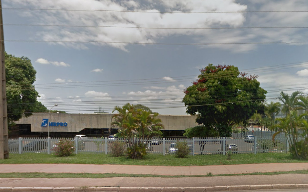 Fachada da sede do Serpro em BrasÃ­lia (Foto: Google/ReproduÃ§Ã£o)